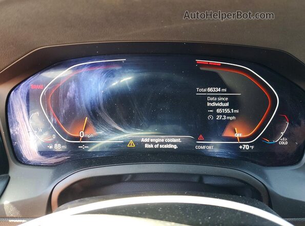 WBA63AV04NFM11192 2022 BMW OTHER Черный Вид щитка приборов