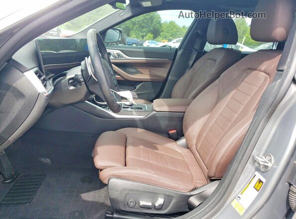 WBA63AV06RFR73245 2024 BMW OTHER Gray Widok wnętrza z przodu