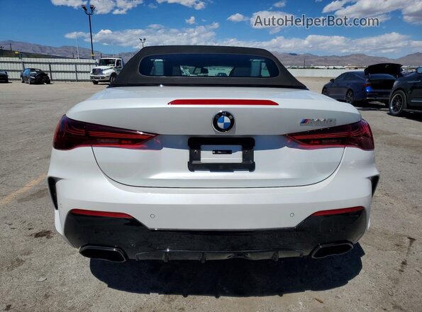 WBA63DB09TCW54937 2026 BMW M4 White Vista trasera