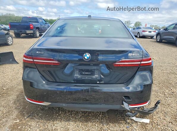 WBA63FJ04RCR93188 2024 BMW 5 SERIES Черный Вид сзади