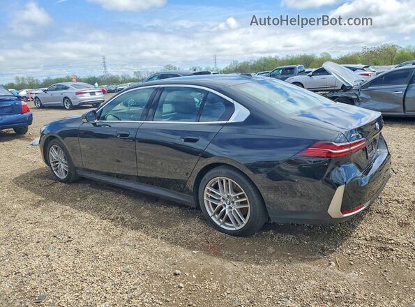 WBA63FJ04RCR93188 2024 BMW 5 SERIES Черный Задняя левая четверть