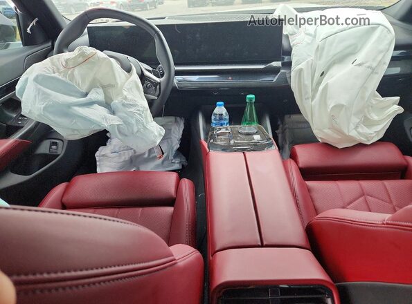 WBA63FJ09SCU20499 2025 BMW OTHER Gray Dashboard view
