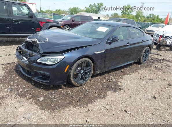 WBA6D2C33HGT73288 2017 BMW OTHER Navy Передняя левая четверть