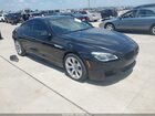 2016 Bmw 650i Gran Coupe   Black vin: WBA6D4C5XGD976932