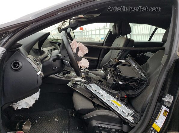 WBA6D6C38HG388621 2017 BMW OTHER Синий Вид салона спереди