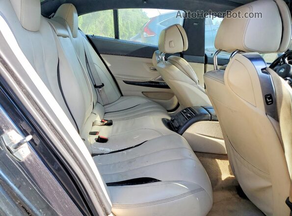 WBA6D6C59GG388174 2016 BMW OTHER Черный Вид задних сидений
