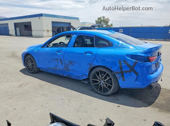 WBA73AK08M7G34677 2021 BMW OTHER Blue უკანა მარცხენა