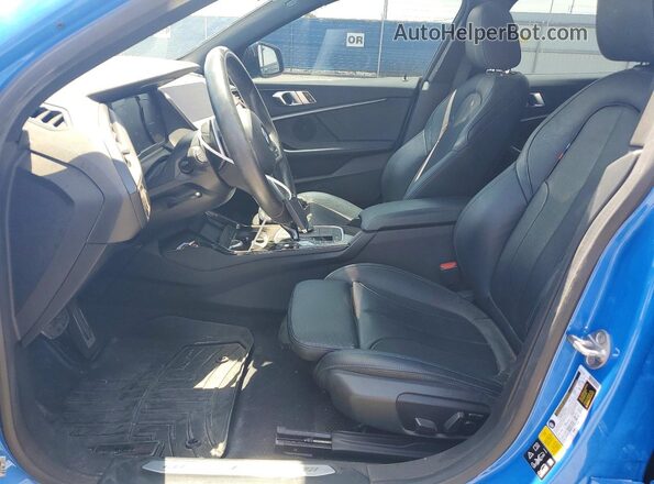 WBA73AK08M7G34677 2021 BMW OTHER Blue წინა სალონის ხედი