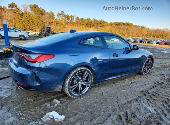 WBA73AP01MCF41418 2021 BMW OTHER Синий Задняя правая четверть