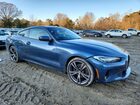 2021 Bmw 430xi Синий vin: WBA73AP01MCF41418