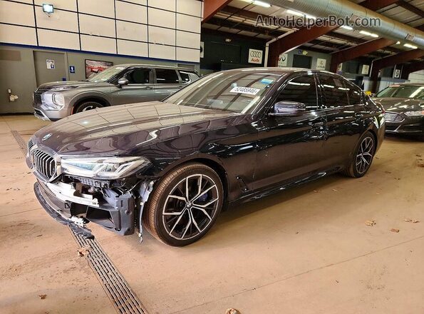 WBA73BJ02MWX35451 2021 BMW OTHER Черный Передняя левая четверть
