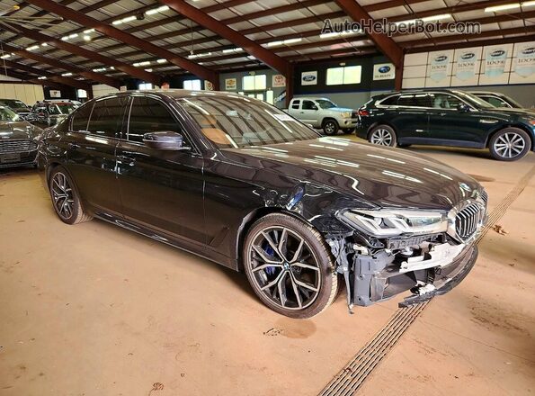 WBA73BJ02MWX35451 2021 BMW OTHER Черный Передняя правая четверть