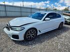 2021 Bmw 540 Xi White vin: WBA73BJ05MCH33682
