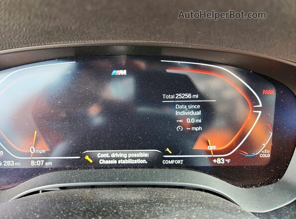 WBA73BJ09PWX93352 2023 BMW OTHER Черный Вид щитка приборов