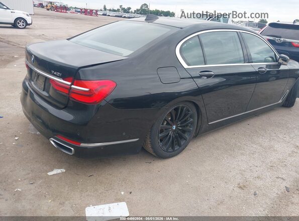 WBA7E2C50GG503948 2016 BMW OTHER Черный Задняя правая четверть
