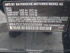 2016 Bmw 740i   Черный vin: WBA7E2C50GG503948