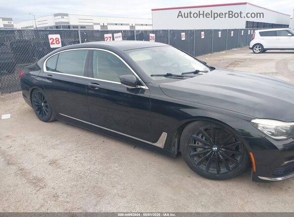 WBA7E2C50GG503948 2016 BMW OTHER Черный Вид задней части салона