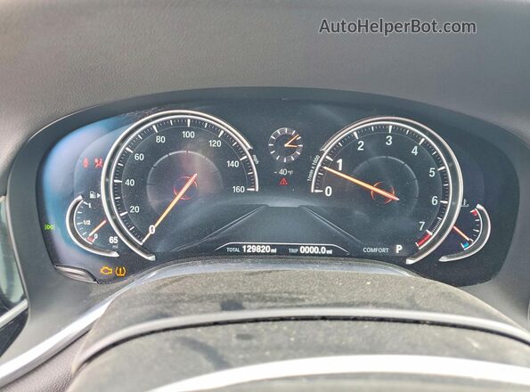 WBA7E2C50GG504663 2016 BMW OTHER Черный Вид щитка приборов