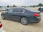 2016 Bmw 740 I Черный vin: WBA7E2C50GG504663