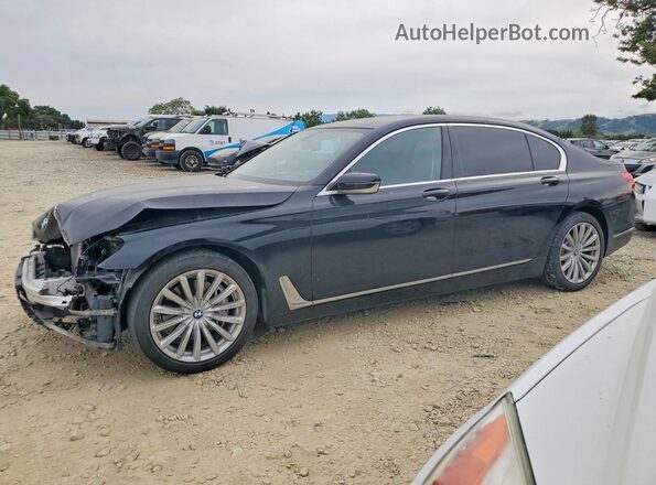 WBA7E2C50GG504663 2016 BMW OTHER Черный Передняя левая четверть