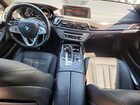 2017 Bmw 740 I Черный vin: WBA7E2C50HG740036