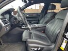 2019 Bmw 740 I Черный vin: WBA7E2C50KB218298