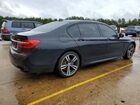 2019 Bmw 740 I Черный vin: WBA7E2C50KB218298