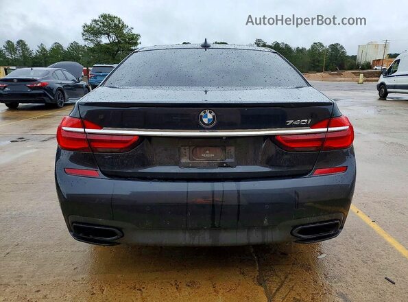 WBA7E2C50KB218298 2019 BMW OTHER Черный Вид сзади