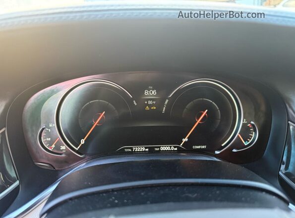 WBA7E2C52GG503997 2016 BMW OTHER Серый Вид панели приборов