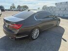 2016 Bmw 740 I Серый vin: WBA7E2C52GG503997