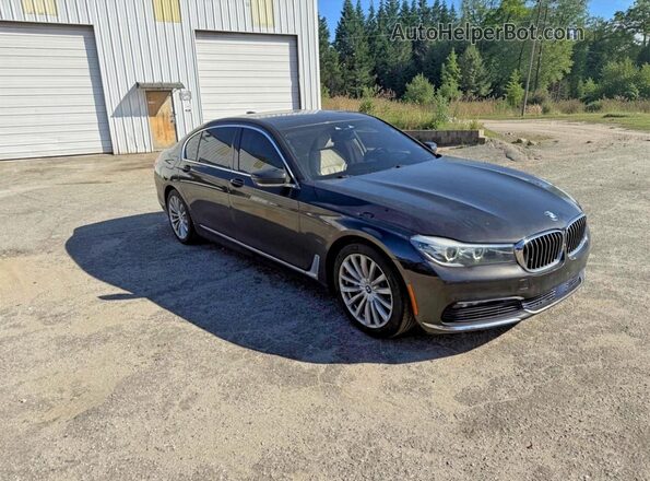 WBA7E2C52GG503997 2016 BMW OTHER Серый Передняя левая четверть
