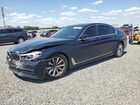 2018 Bmw 740 I Blue vin: WBA7E2C53JG742224
