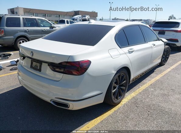 WBA7E2C54KB216716 2019 BMW OTHER Белый Задняя правая четверть