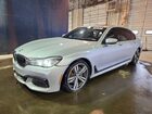 2019 Bmw 740 I Серебряный vin: WBA7E2C56KB217513