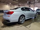 2019 Bmw 740 I Серебряный vin: WBA7E2C56KB217513
