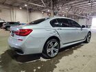 2019 Bmw 740 I Серебряный vin: WBA7E2C56KB217513 Damage: Right Qtr Panel, Severe Damage, Replacement Required