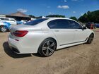 2019 Bmw 740 I White vin: WBA7E2C5XKB217238