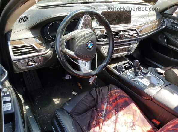 WBA7E4C51HGU99082 2017 BMW OTHER Черный Вид панели приборов