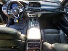 2017 Bmw 750 I Черный vin: WBA7F0C33HGM22122