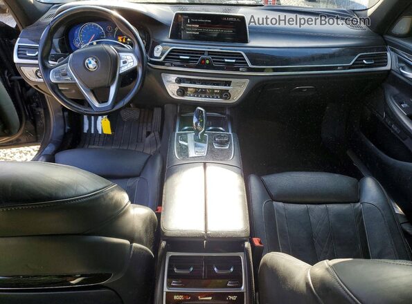 WBA7F0C33HGM22122 2017 BMW OTHER Черный Вид панели приборов