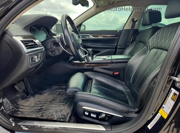 WBA7F0C51GGL99990 2016 BMW OTHER Черный Вид салона спереди