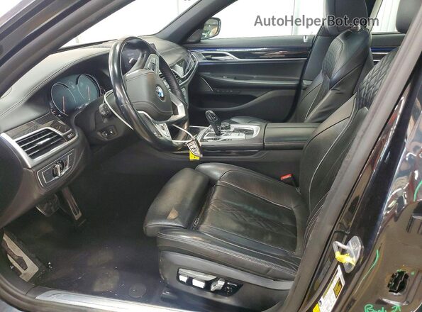 WBA7F0C52KGM25151 2019 BMW OTHER Синий Вид салона спереди