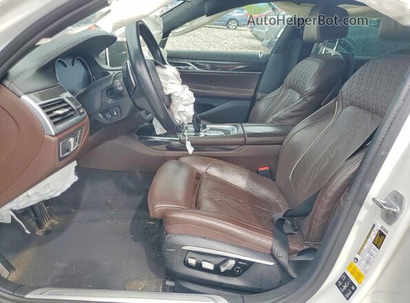 WBA7F2C51GG415035 2016 BMW OTHER Белый Вид салона спереди