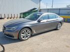 2016 Bmw 750 Xi Gray vin: WBA7F2C52GG419580