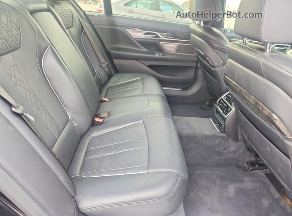 WBA7F2C59JG424458 2018 BMW OTHER Black Вид задніх сидінь