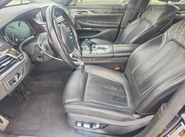 WBA7F2C59JG424458 2018 BMW OTHER Black Вид салону спереду