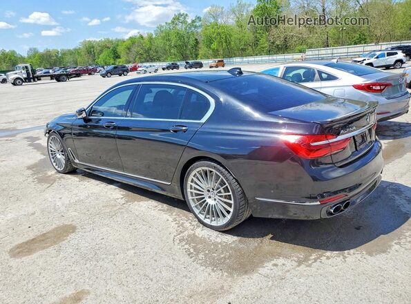 WBA7F2C5XJG856346 2018 BMW ALPINA Black Trasero izquierdo