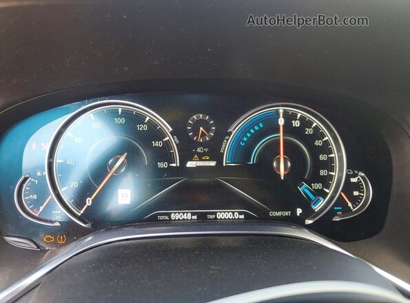 WBA7J2C39HG497708 2017 BMW OTHER Charcoal Вид щитка приладів