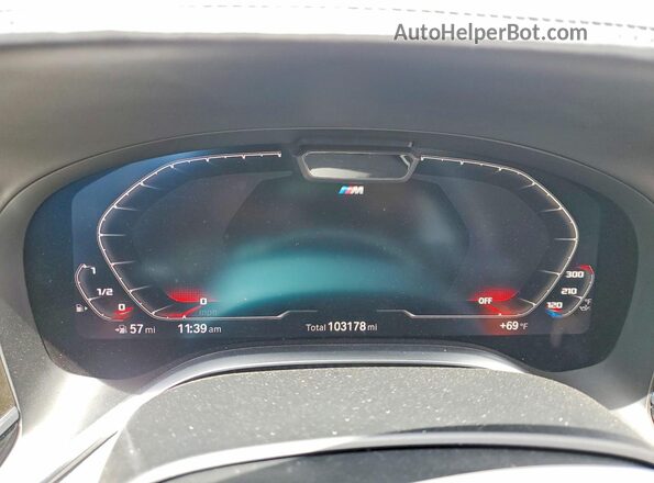 WBA7T2C05LGL17035 2020 BMW OTHER Серый Вид щитка приборов