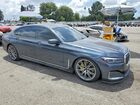 2020 Bmw 740 I Серый vin: WBA7T2C05LGL17035